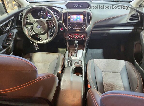 JF2GTAEC6MH249040 2021 SUBARU CROSSTREK Blue Вид панелі приладів