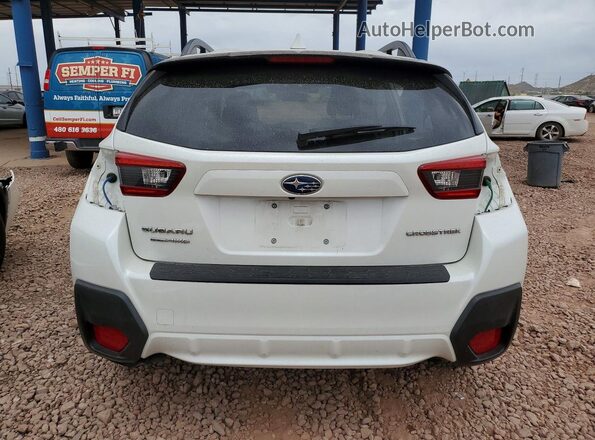 JF2GTAEC6MH668893 2021 SUBARU CROSSTREK Белый Вид сзади
