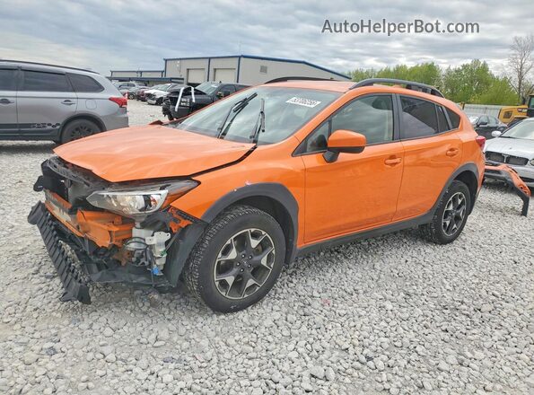 JF2GTAEC7K8211300 2019 SUBARU CROSSTREK Orange Front left