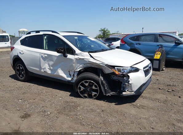 JF2GTAECXK8330314 2019 SUBARU CROSSTREK Белый Передняя правая четверть