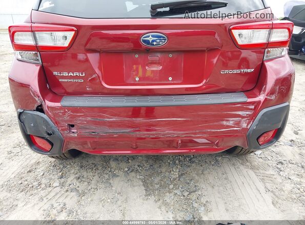 JF2GTAECXKH288503 2019 SUBARU CROSSTREK Red 