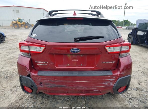 JF2GTAECXKH288503 2019 SUBARU CROSSTREK Red 