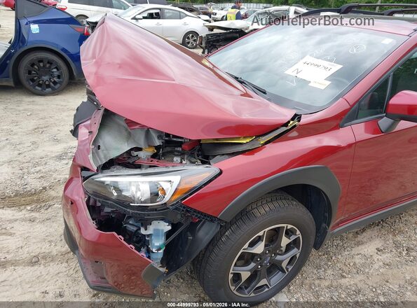 JF2GTAECXKH288503 2019 SUBARU CROSSTREK Red 