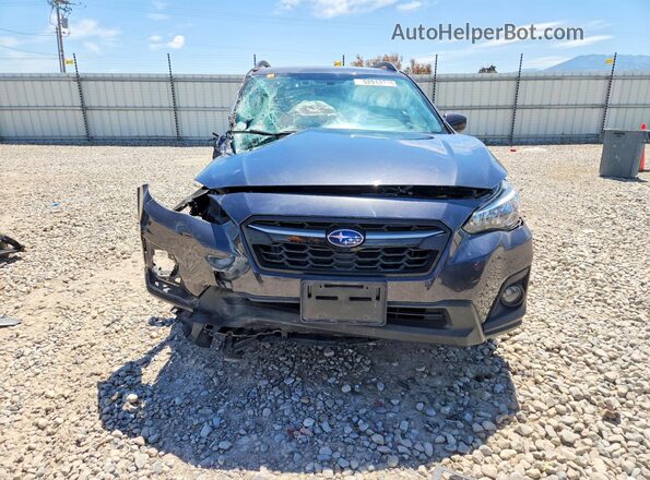JF2GTAECXKH307972 2019 SUBARU CROSSTREK Charcoal Вид спереду
