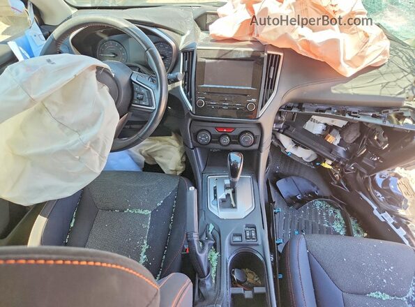JF2GTAECXKH307972 2019 SUBARU CROSSTREK Charcoal Вид панелі приладів