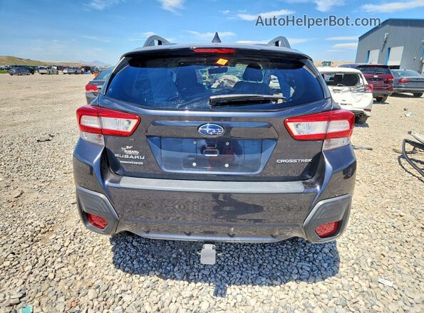 JF2GTAECXKH307972 2019 SUBARU CROSSTREK Charcoal Вид ззаду