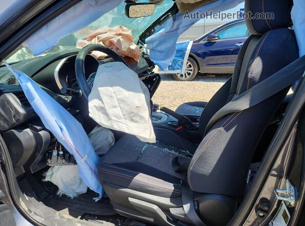 JF2GTAECXKH307972 2019 SUBARU CROSSTREK Charcoal Вид салону спереду