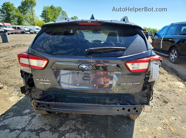 JF2GTAJC6JH213933 2018 SUBARU CROSSTREK Gray Vista trasera
