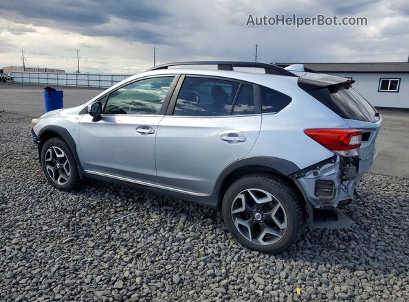 JF2GTAJC6JH281777 2018 SUBARU CROSSTREK Серебряный Задняя левая четверть