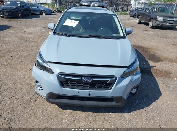 JF2GTALC0J8239571 2018 SUBARU CROSSTREK Light Blue Вид щитка приборов