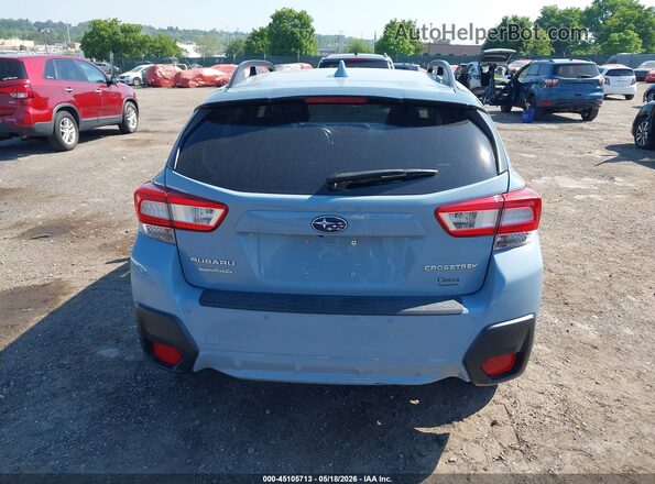 JF2GTALC0J8239571 2018 SUBARU CROSSTREK Light Blue 