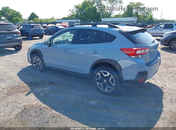 JF2GTALC0J8239571 2018 SUBARU CROSSTREK Light Blue Задняя левая четверть