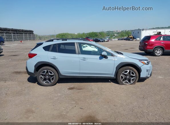 JF2GTALC0J8239571 2018 SUBARU CROSSTREK Light Blue Вид задней части салона