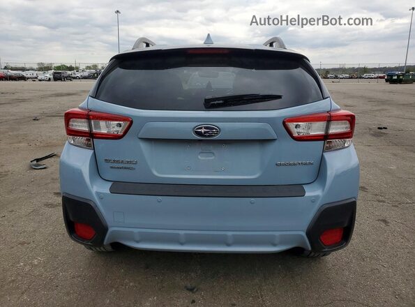 JF2GTALC0JH312731 2018 SUBARU CROSSTREK Синий Вид сзади