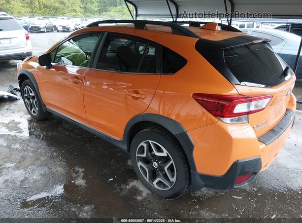 JF2GTALC4JH225706 2018 SUBARU CROSSTREK Оранжевый Задняя левая четверть