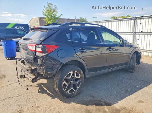 JF2GTALC5J8261937 2018 SUBARU CROSSTREK Черный Задняя правая четверть