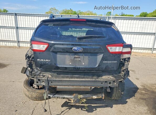 JF2GTALC5J8261937 2018 SUBARU CROSSTREK Черный Вид сзади