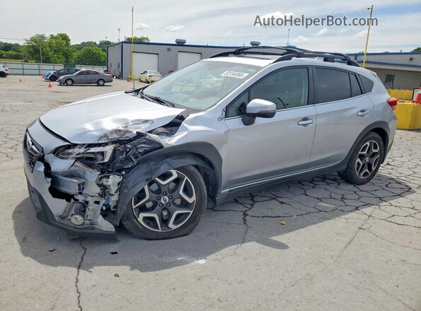 JF2GTALC6JH293604 2018 SUBARU CROSSTREK Silver Przód lewy