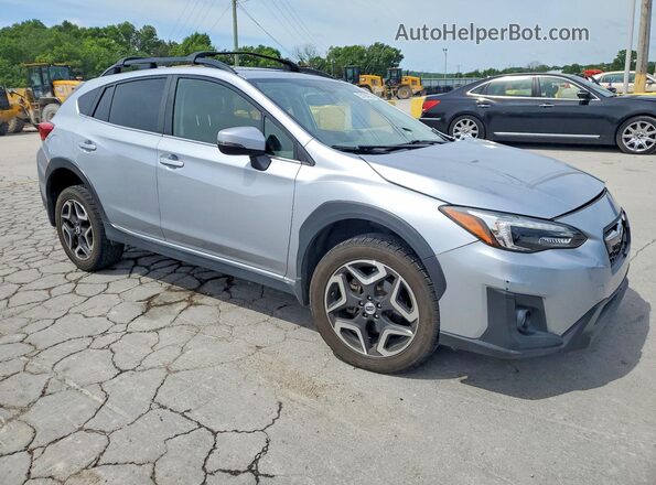 JF2GTALC6JH293604 2018 SUBARU CROSSTREK Silver Przód prawy