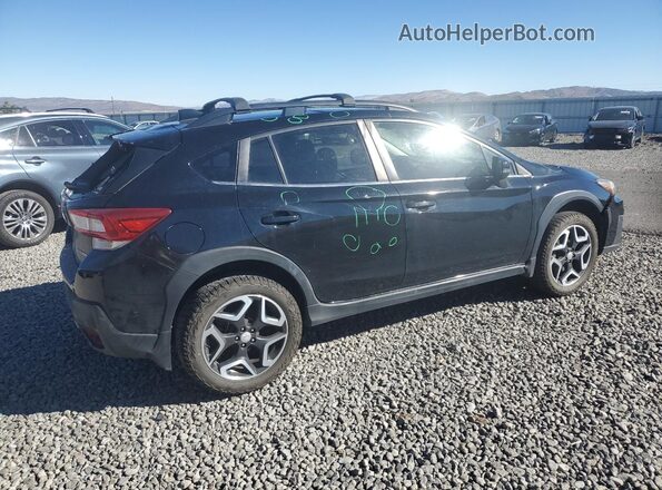 JF2GTALC8J8348845 2018 SUBARU CROSSTREK Черный Задняя правая четверть
