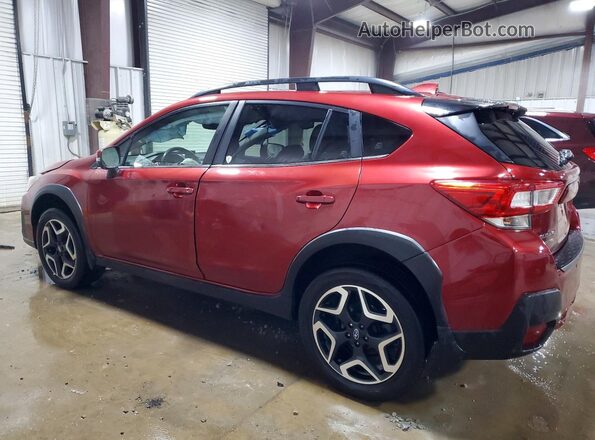 JF2GTAMC1KH314844 2019 SUBARU CROSSTREK Burgundy Задня ліва чверть