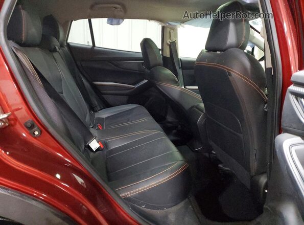 JF2GTAMC1KH314844 2019 SUBARU CROSSTREK Burgundy Вид задніх сидінь