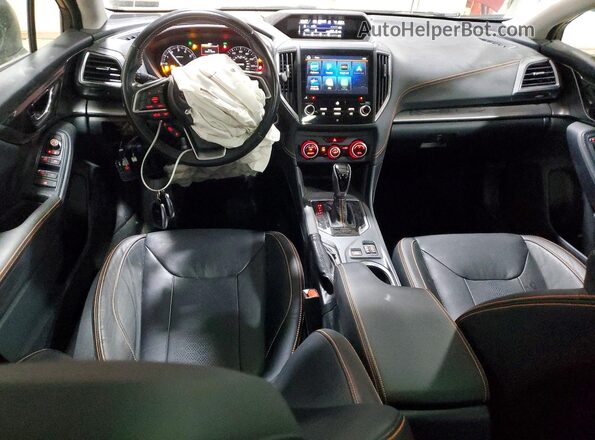 JF2GTAMC1KH314844 2019 SUBARU CROSSTREK Burgundy Вид панелі приладів