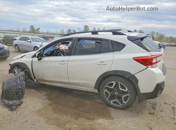 JF2GTAMC4J8240124 2018 SUBARU CROSSTREK Белый Задняя левая четверть