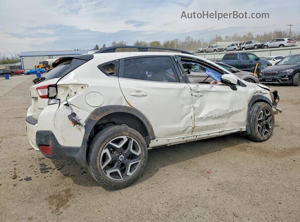 JF2GTAMC4J8240124 2018 SUBARU CROSSTREK Белый Задняя правая четверть
