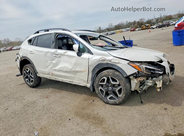 JF2GTAMC4J8240124 2018 SUBARU CROSSTREK Белый Передняя правая четверть