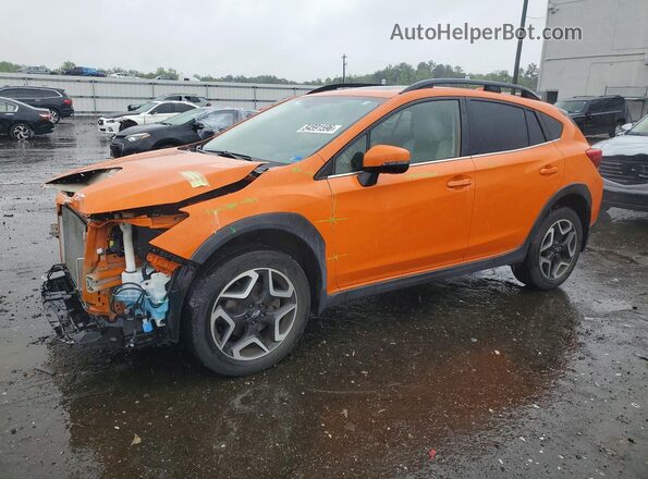 JF2GTAMC4K8266224 2019 SUBARU CROSSTREK Orange Передня ліва чверть