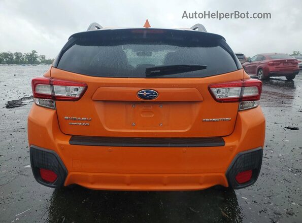 JF2GTAMC4K8266224 2019 SUBARU CROSSTREK Orange Вид ззаду