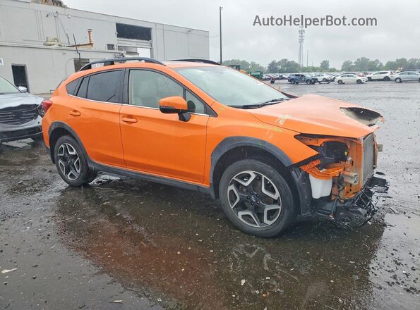 JF2GTAMC4K8266224 2019 SUBARU CROSSTREK Orange Передня права чверть