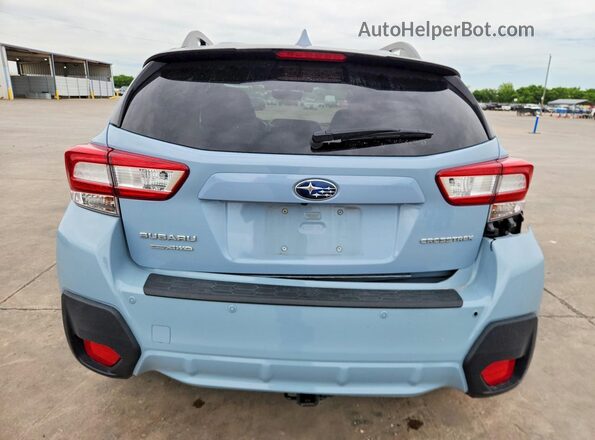 JF2GTAMC4K8280978 2019 SUBARU CROSSTREK Blue Հետևի տեսք