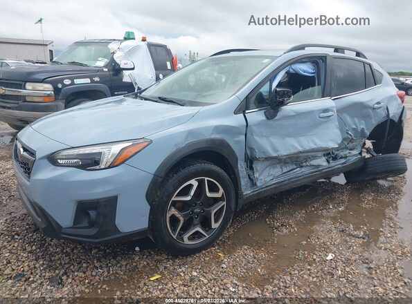 JF2GTAMC4K8331525 2019 SUBARU CROSSTREK Blue Przód lewy