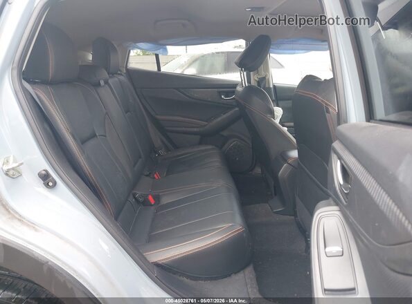 JF2GTAMC4K8331525 2019 SUBARU CROSSTREK Blue Widok naklejki z numerem VIN
