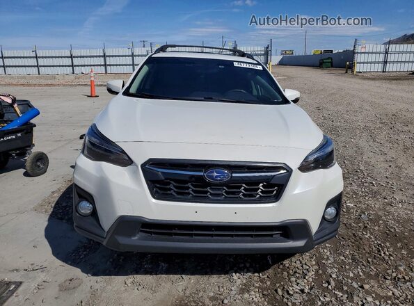 JF2GTAMC5KH301448 2019 SUBARU CROSSTREK White წინა ხედი