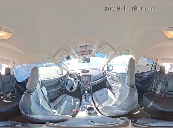 JF2GTAMC5KH301448 2019 SUBARU CROSSTREK White VIN კოდის სტიკერის ხედი
