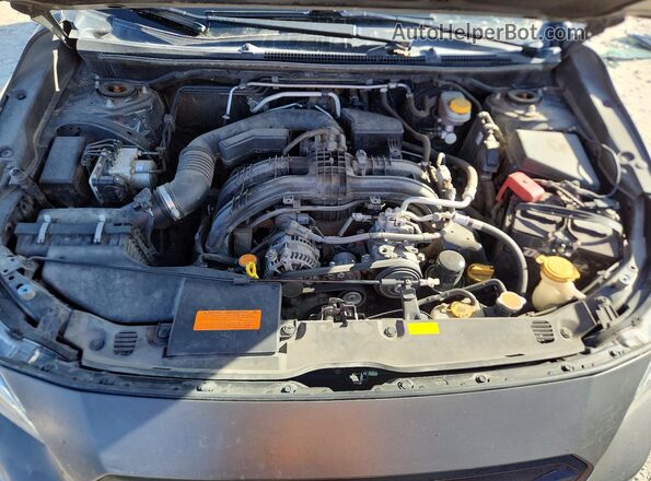 JF2GTAMC7JH262814 2018 SUBARU CROSSTREK Серый Вид задней части салона