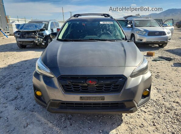 JF2GTAMC7JH262814 2018 SUBARU CROSSTREK Серый Вид спереди