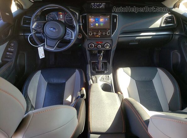 JF2GTAMC8L8263277 2020 SUBARU CROSSTREK Синий Вид панели приборов