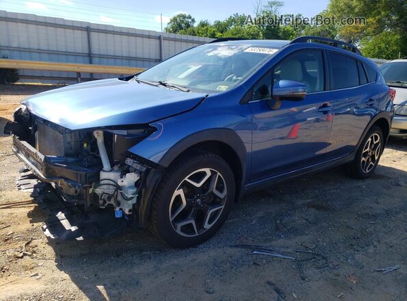 JF2GTAMC8L8263277 2020 SUBARU CROSSTREK Синий Передняя левая четверть
