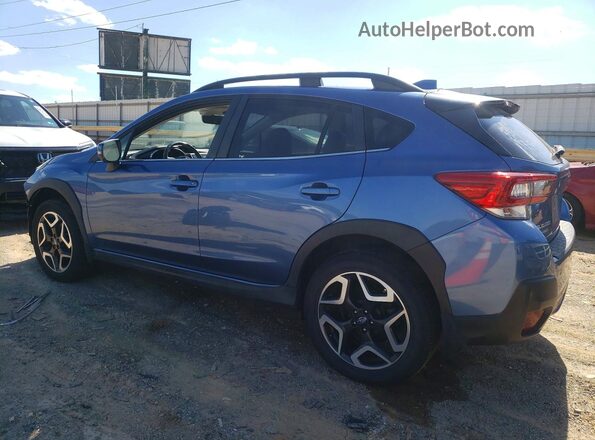 JF2GTAMC8L8263277 2020 SUBARU CROSSTREK Синий Задняя левая четверть