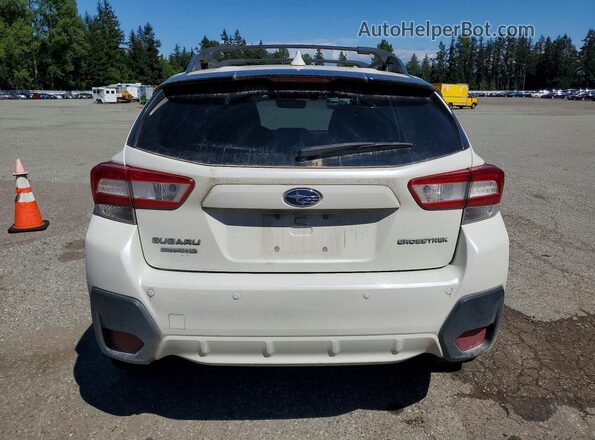 JF2GTAMC9KH241349 2019 SUBARU CROSSTREK White Հետևի տեսք