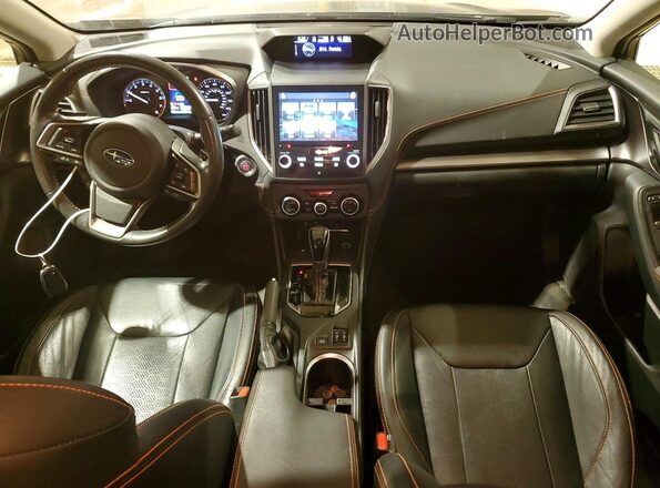 JF2GTAMC9L8208515 2020 SUBARU CROSSTREK Gray Dashboard view