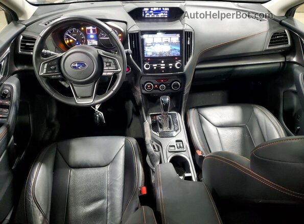 JF2GTAMC9L8235956 2020 SUBARU CROSSTREK Blue Dashboard view