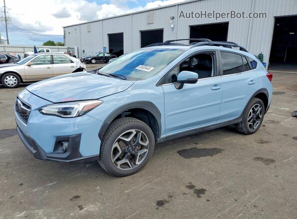 JF2GTAMC9L8252451 2020 SUBARU CROSSTREK Blue Przód lewy