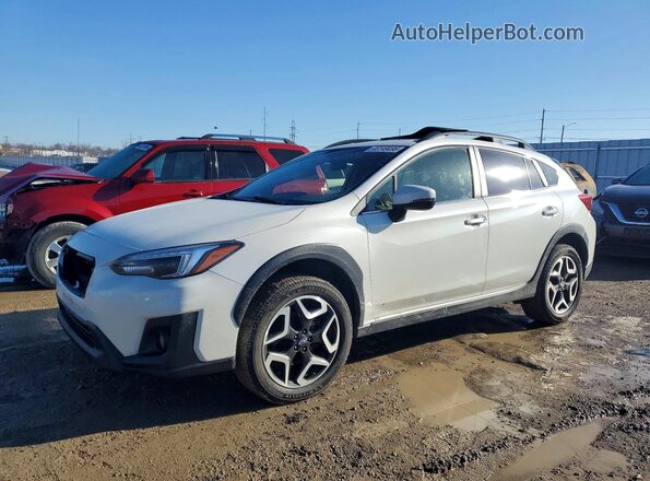 JF2GTAMCXKH375397 2019 SUBARU CROSSTREK Белый Передняя левая четверть