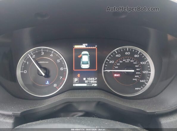 JF2GTANC0K8249838 2019 SUBARU CROSSTREK Синий Вид задних сидений