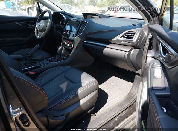 JF2GTANC0KH316843 2019 SUBARU CROSSTREK Серый Вид салона спереди